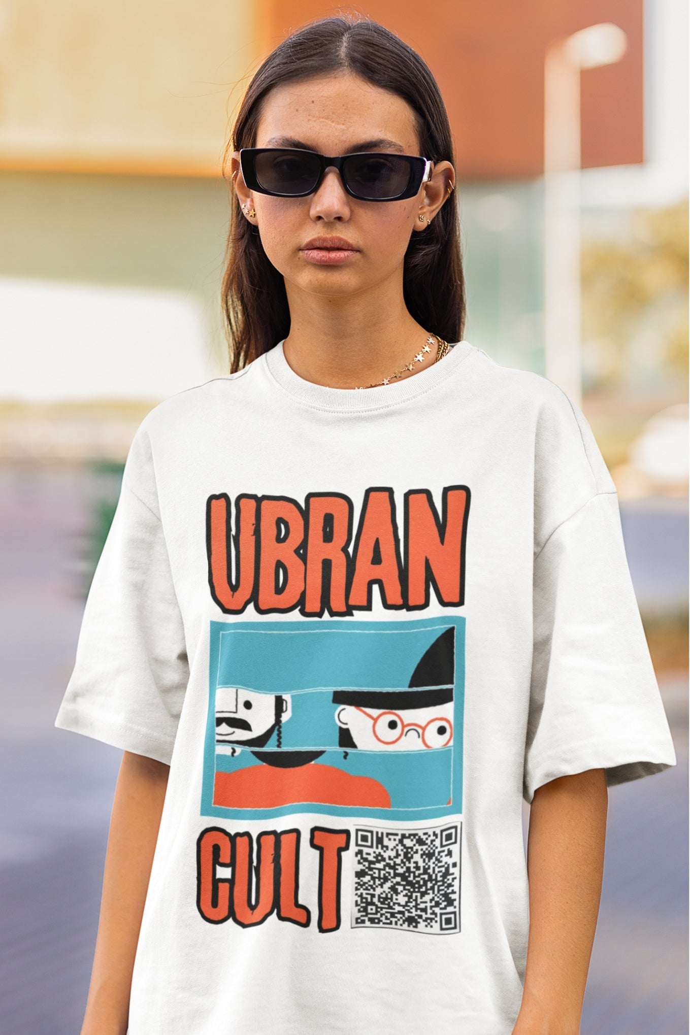 Urban Cult White AR Tee