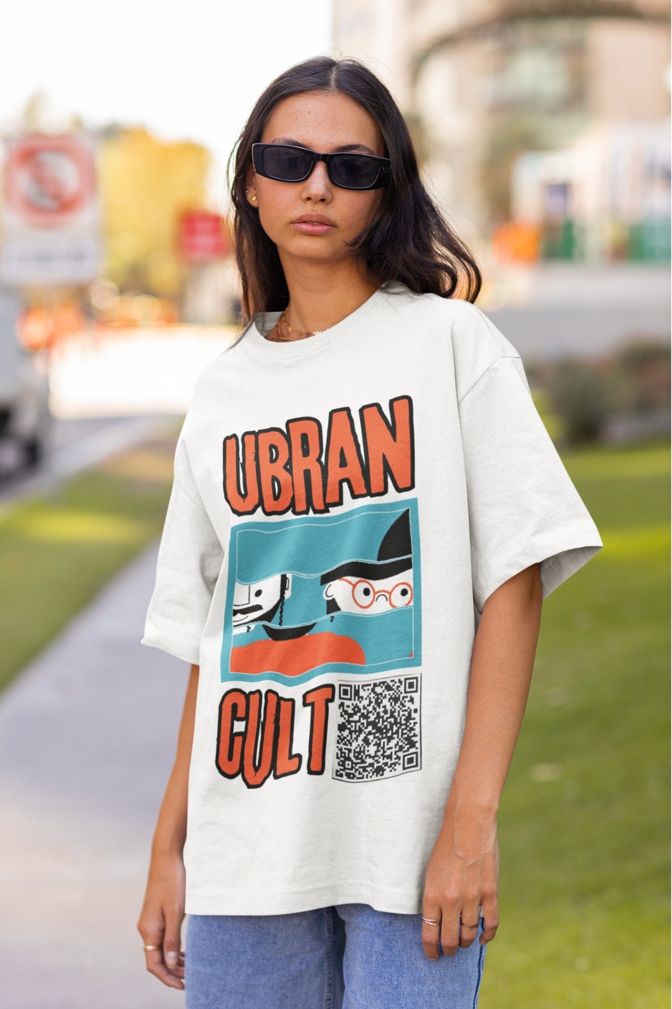 Urban Cult White AR Tee