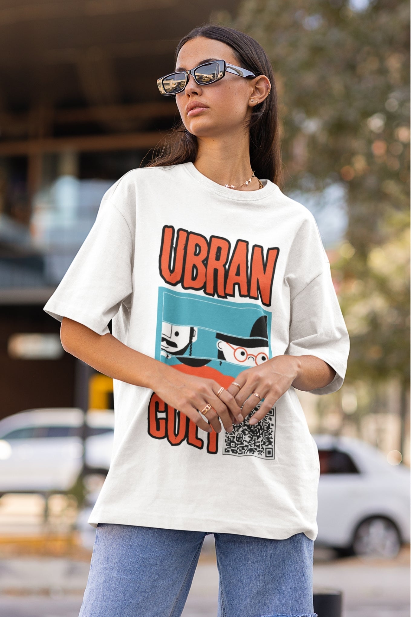 Urban Cult White AR Tee