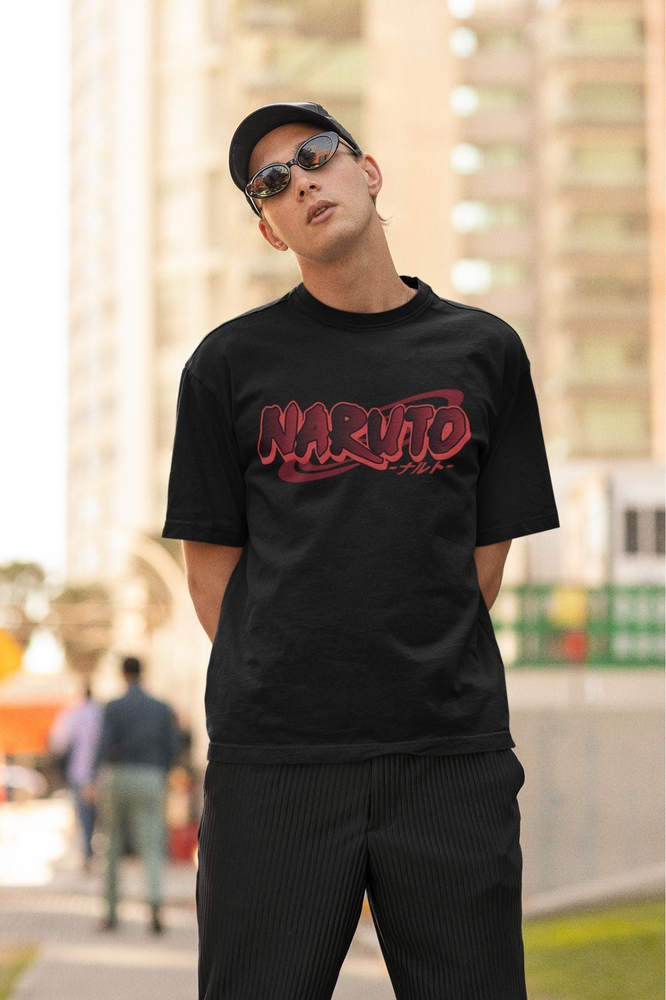 Naruto Shippuden Ninja Black AR Tee