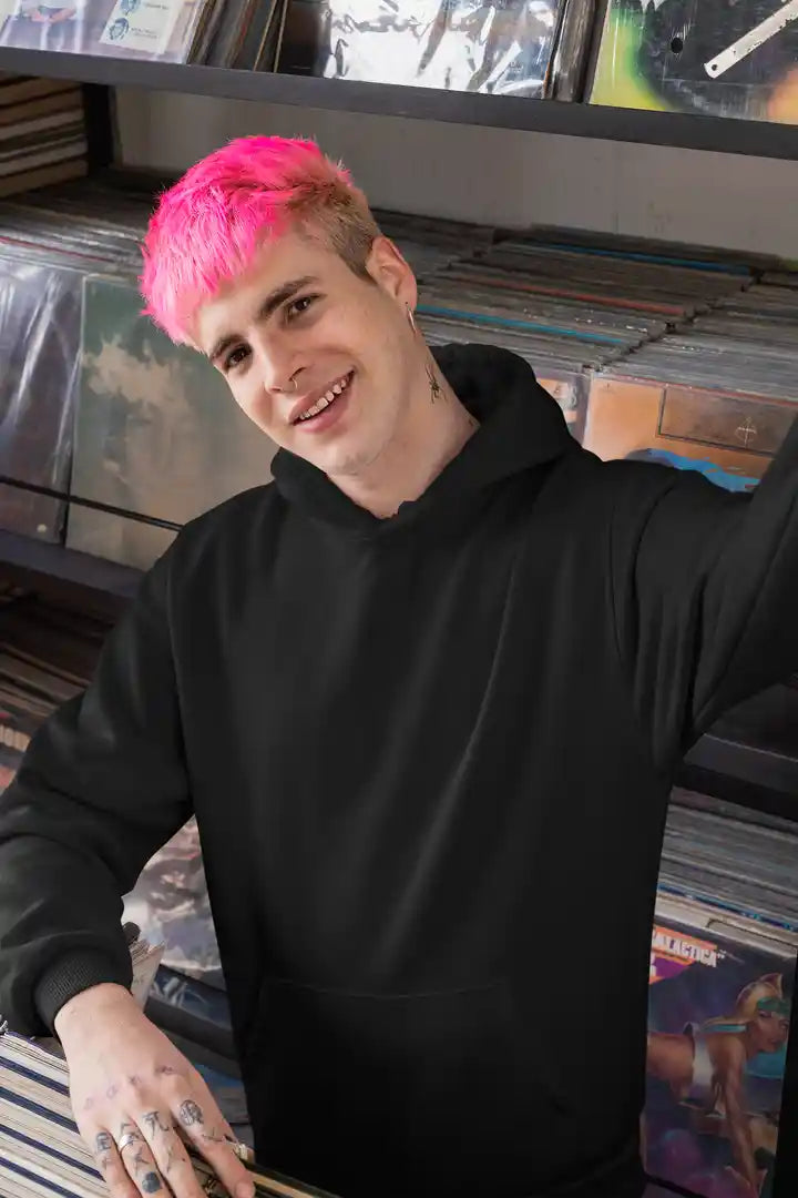 Unisex Blinding Lights by The Weekend AR Black Hoodie