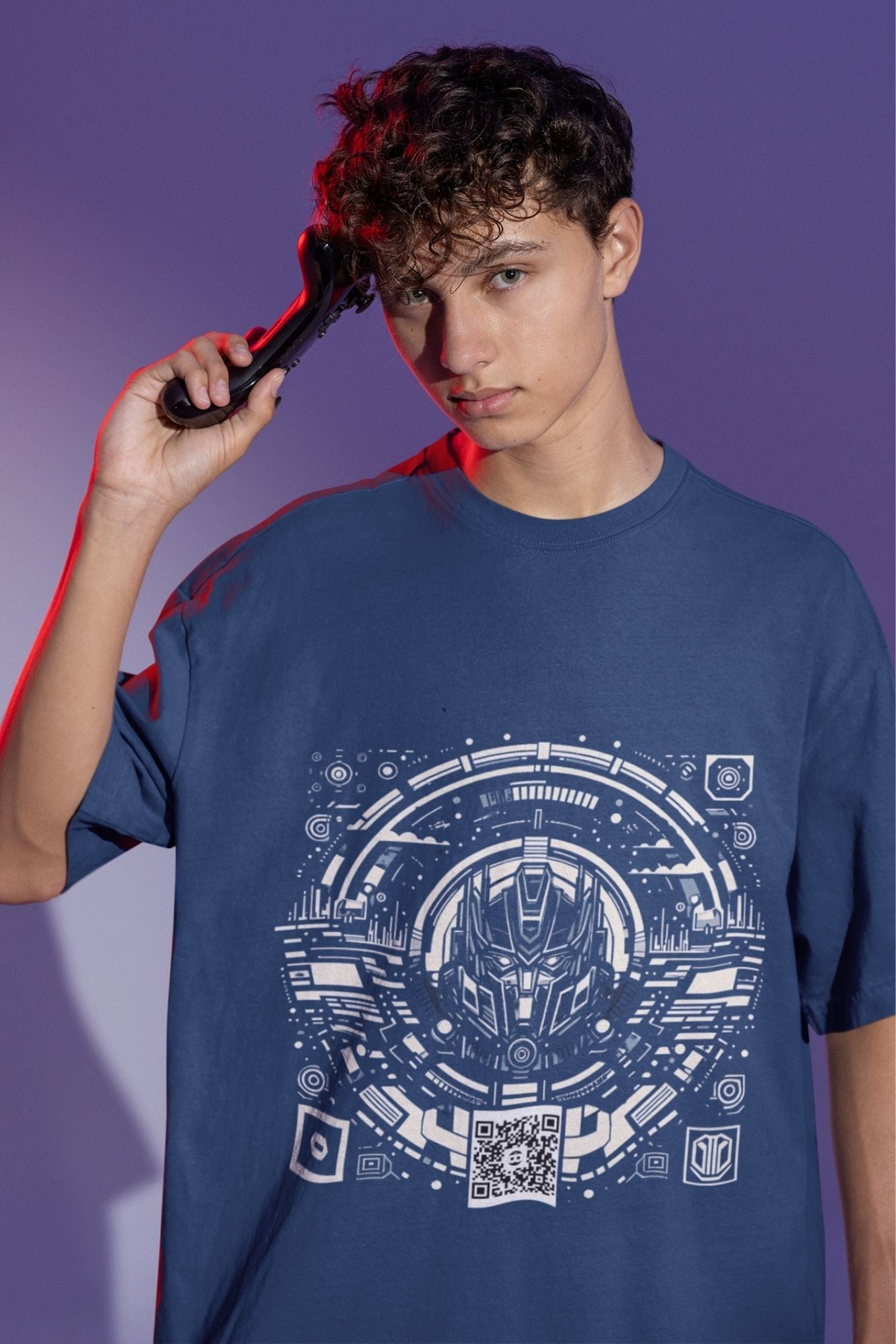 Transformers Age Blue AR Tee