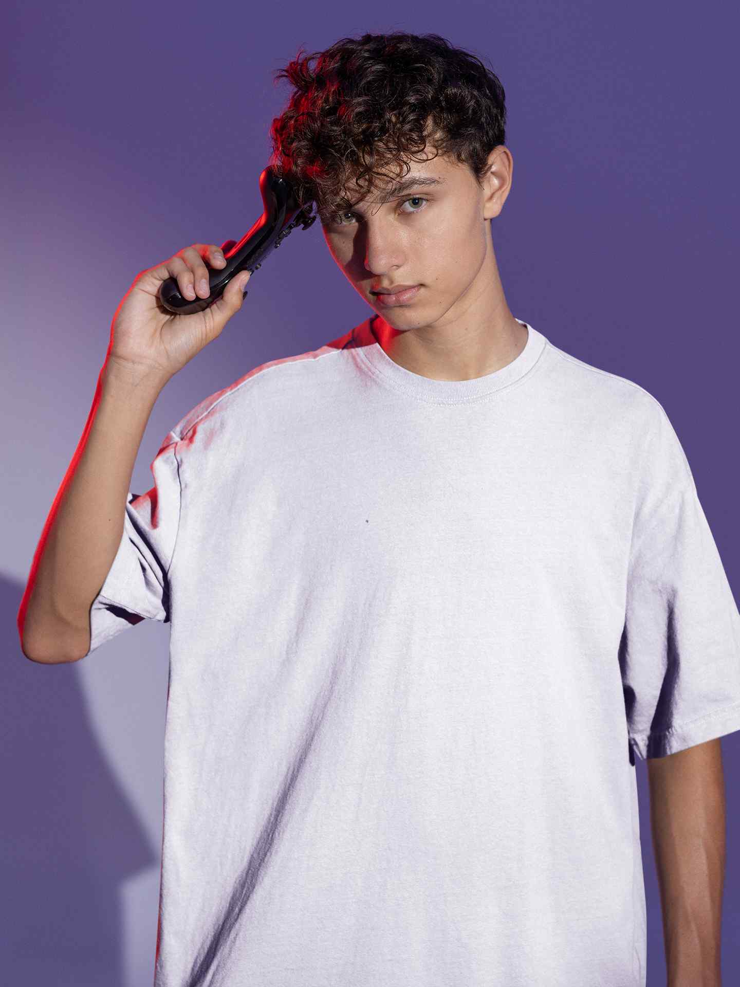 Photon Fusion Backprint White AR T-Shirt