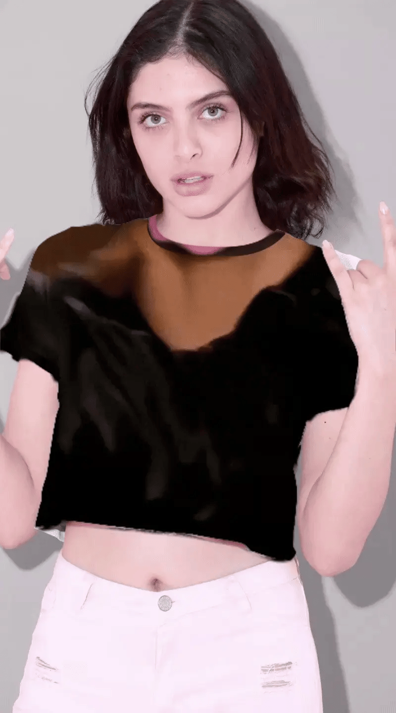 Solo - Jennie Inspired K-Pop Queen Printed Crop Top