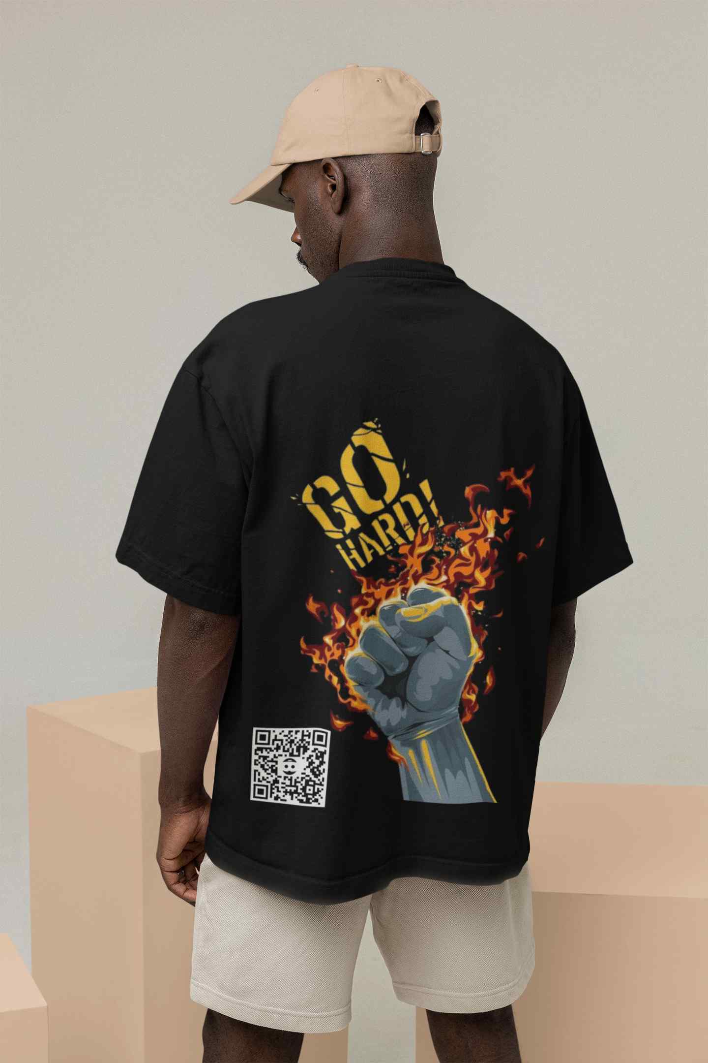 Aurora Blaze Black AR Tee
