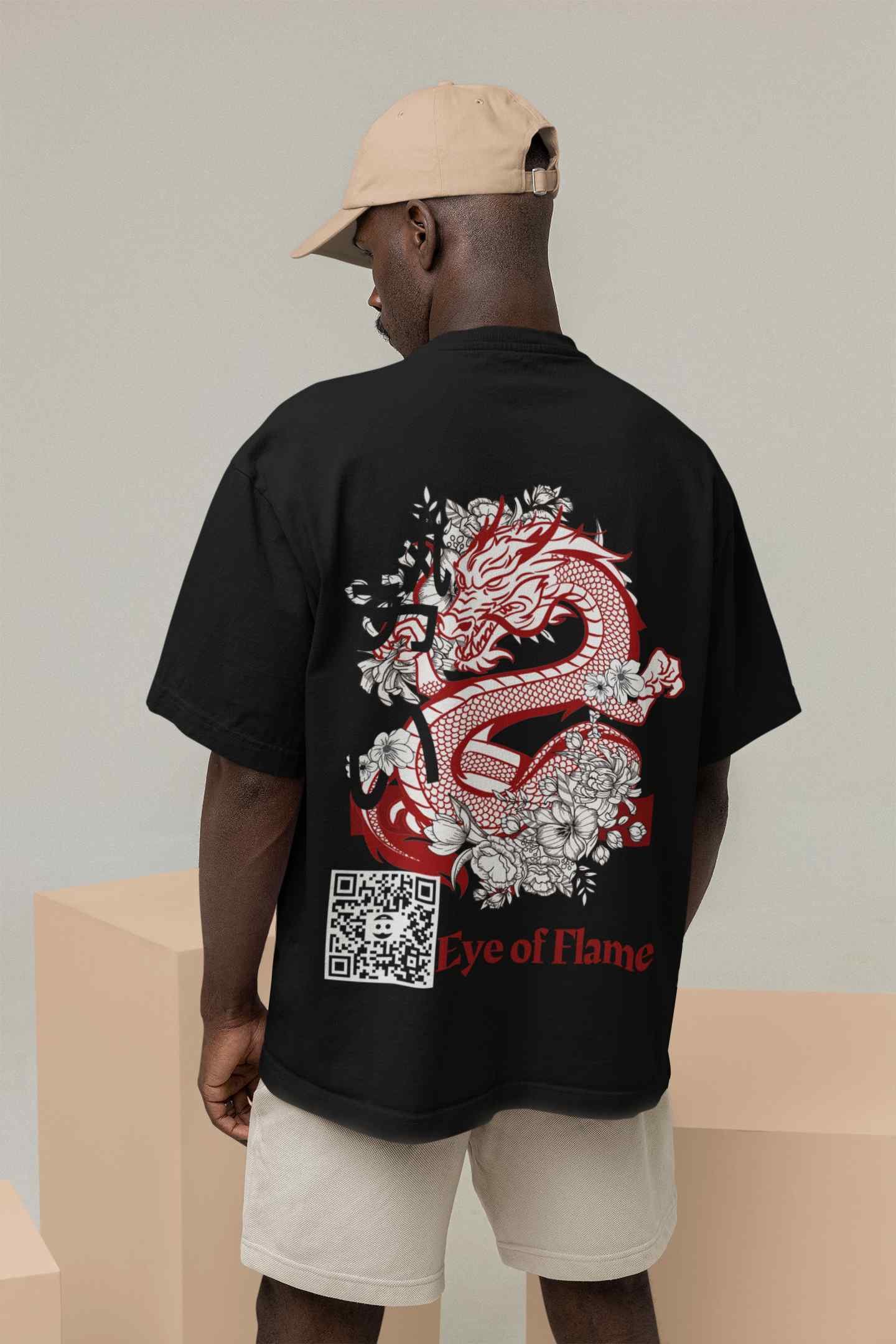 Dragon Eye Black T Shirt
