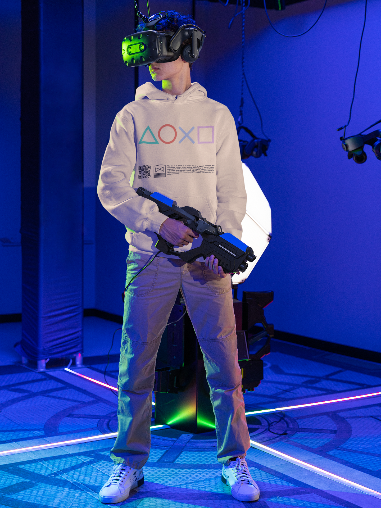 Gamer Mode On AR Hoodie