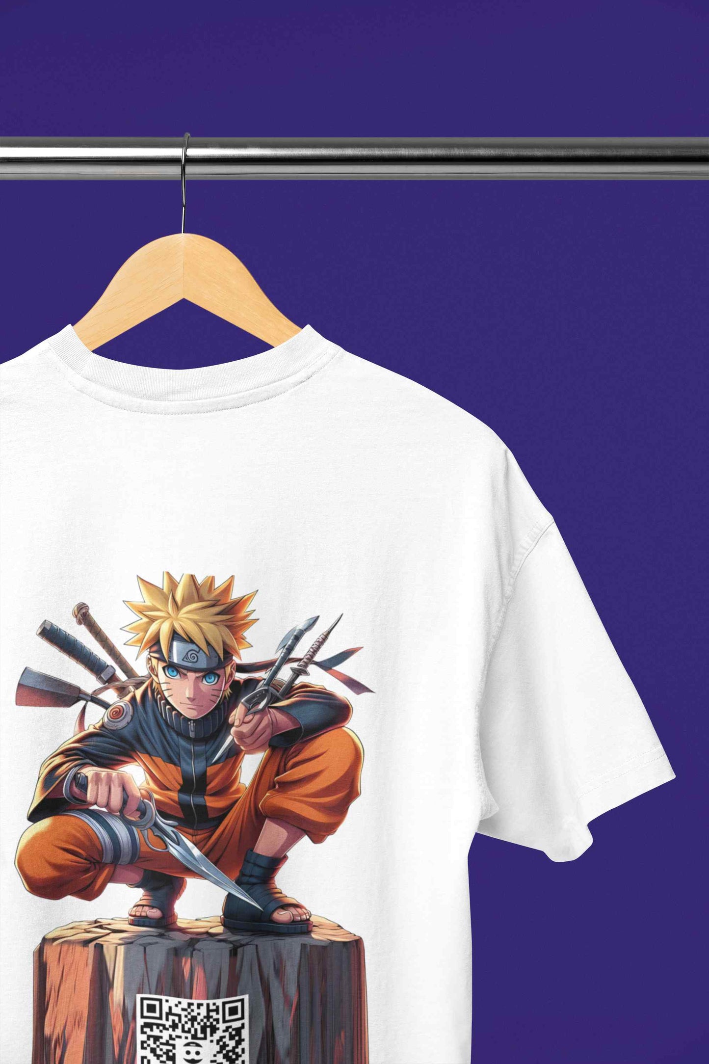 Rasengan AR Naruto White T-Shirt
