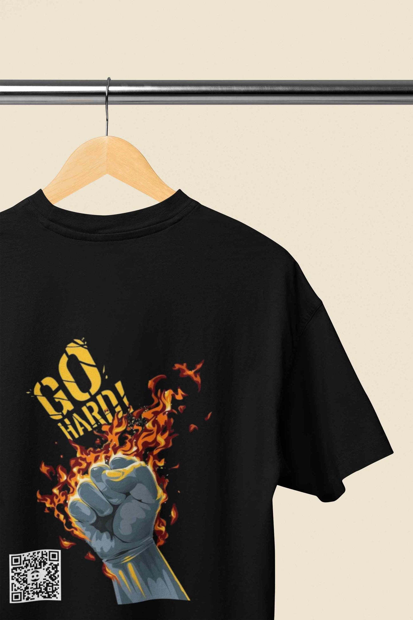 Aurora Blaze Black AR Tee