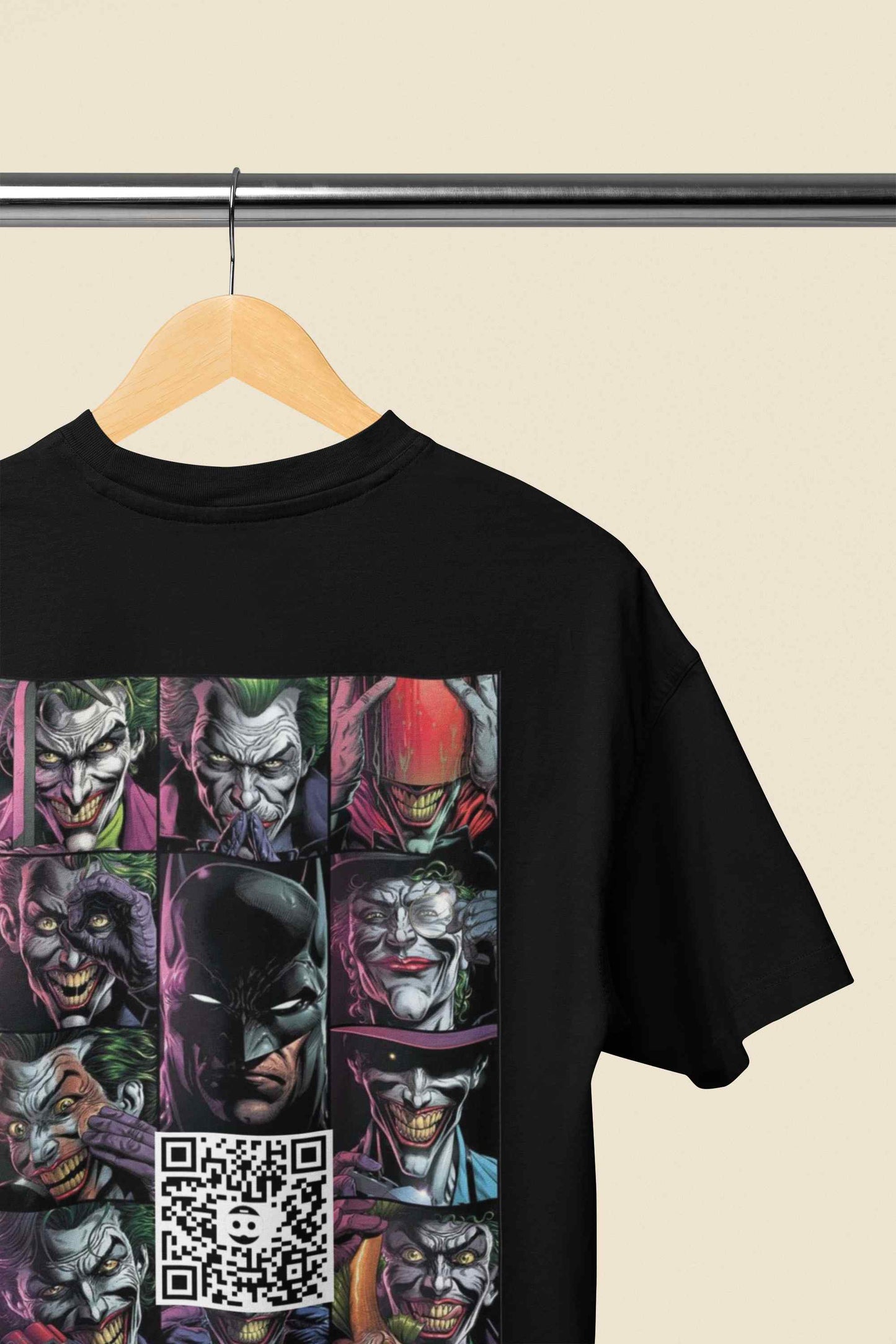Caped Crusader Black Tee