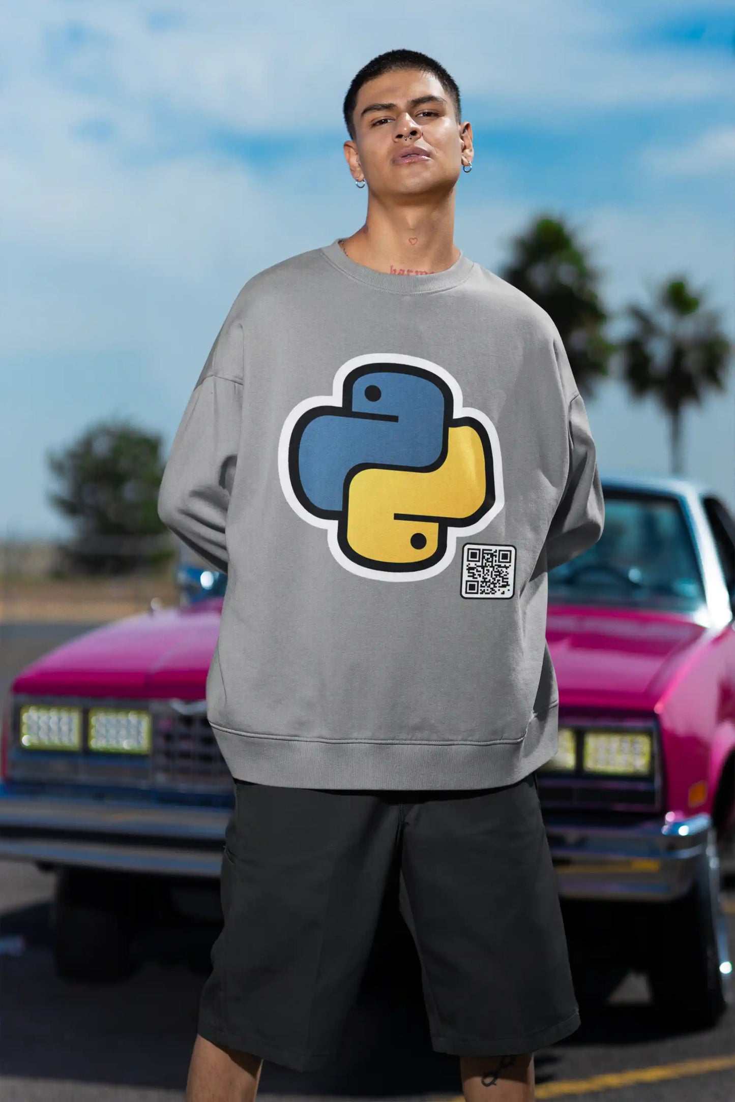Python Programming Geek AR Sweatshirt