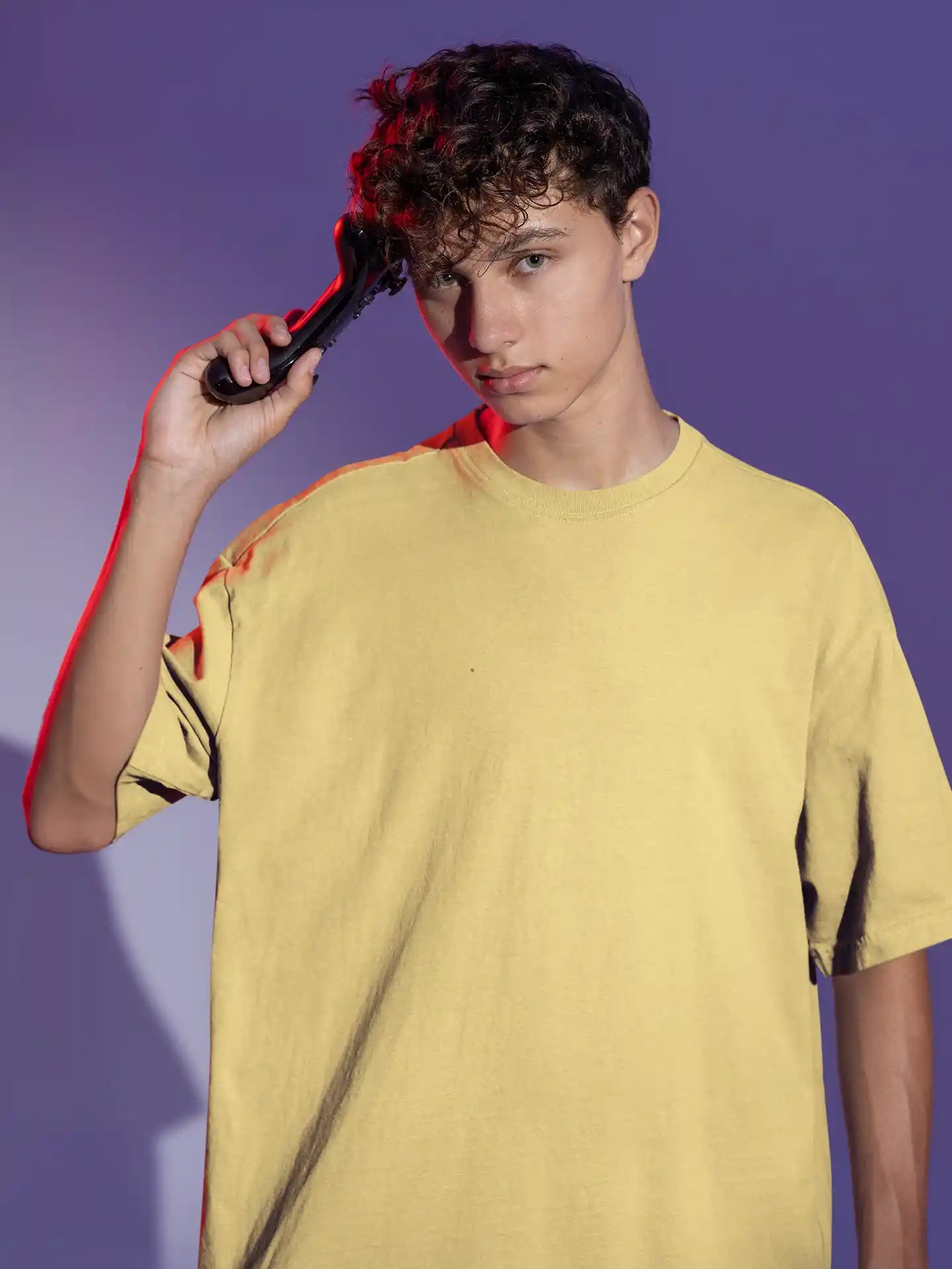 Street Fighter Yellow AR Oversized T-shirt