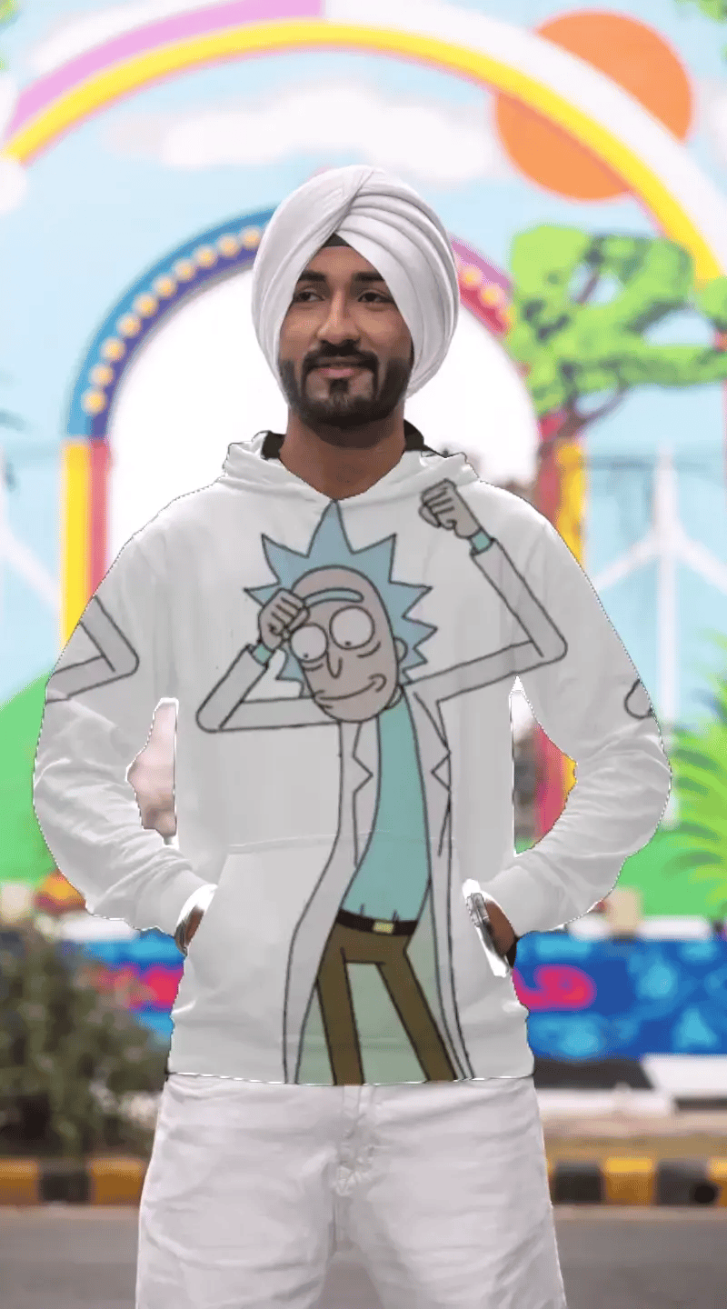 E=McSquare - Rick and Morty AR Hoodie