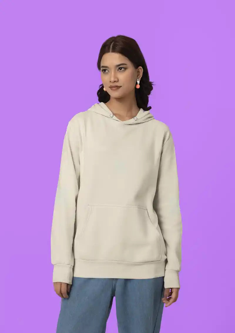 Billie Eilish AR Beige Hoodie