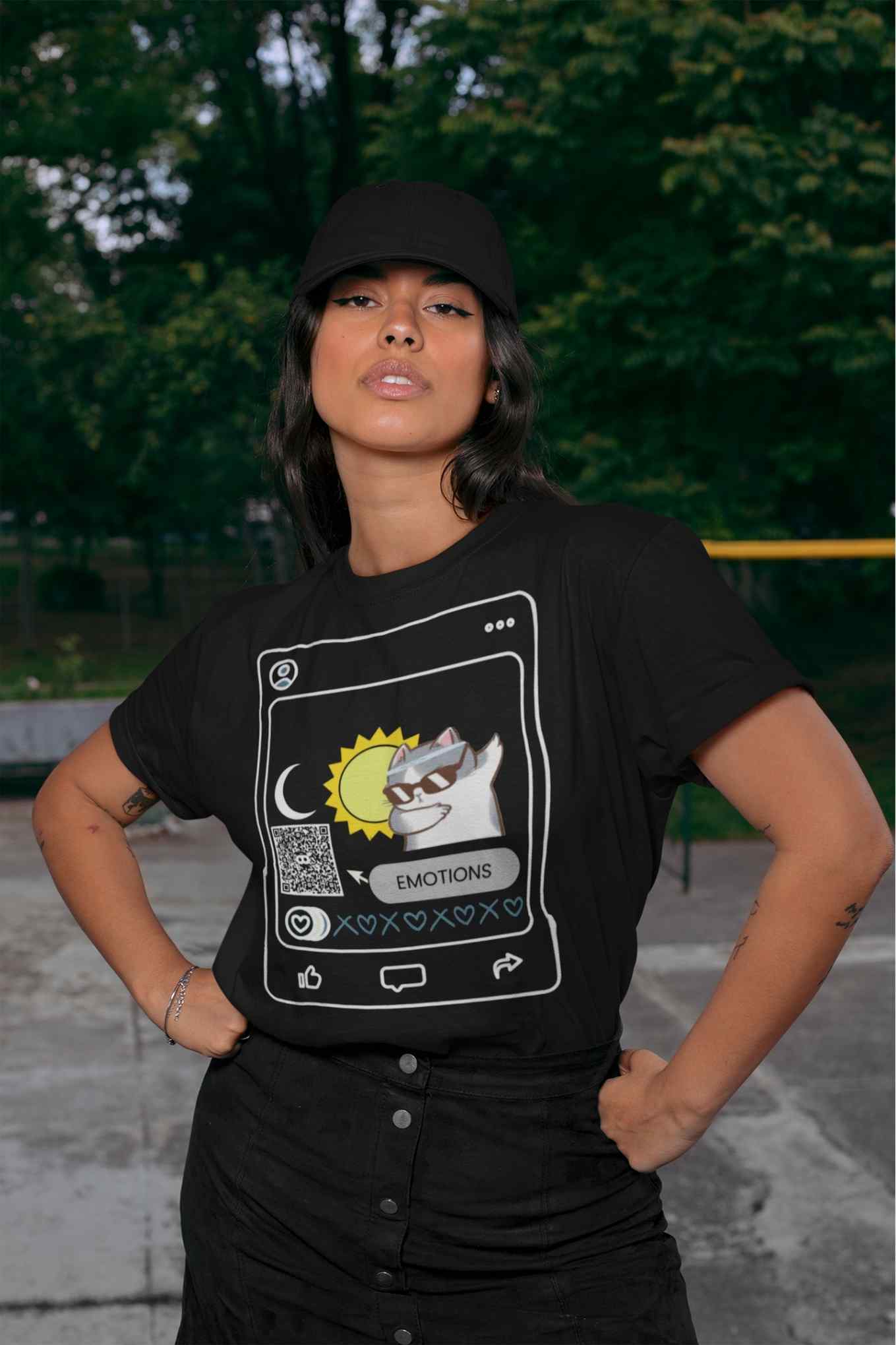 Cute Kitty AR T-shirt