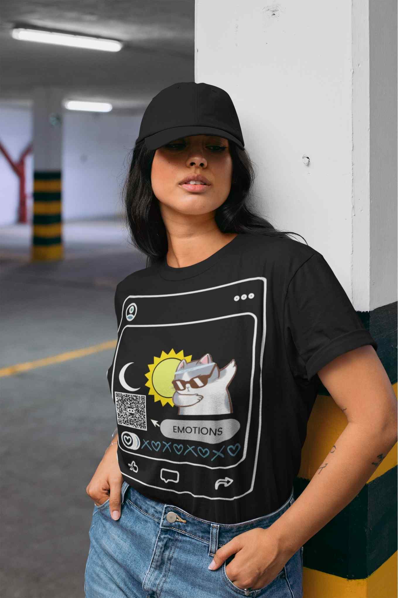 Cute Kitty AR T-shirt