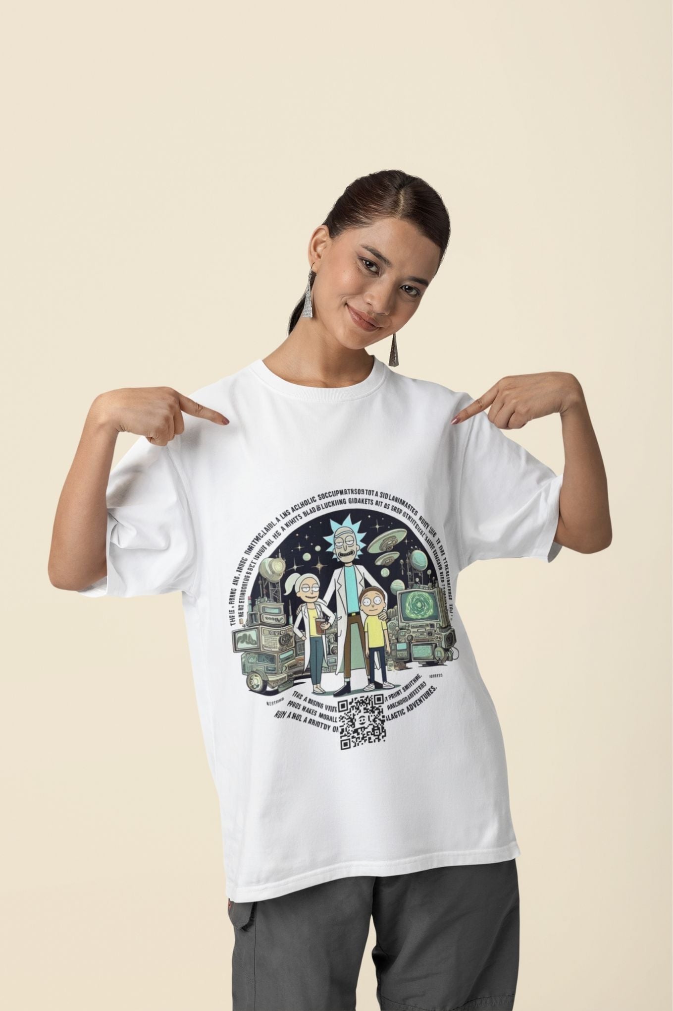 Rick & Morty AR Multiverse Tee