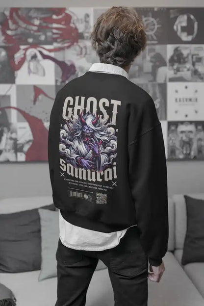 Ghost Samurai AR Black Sweatshirt