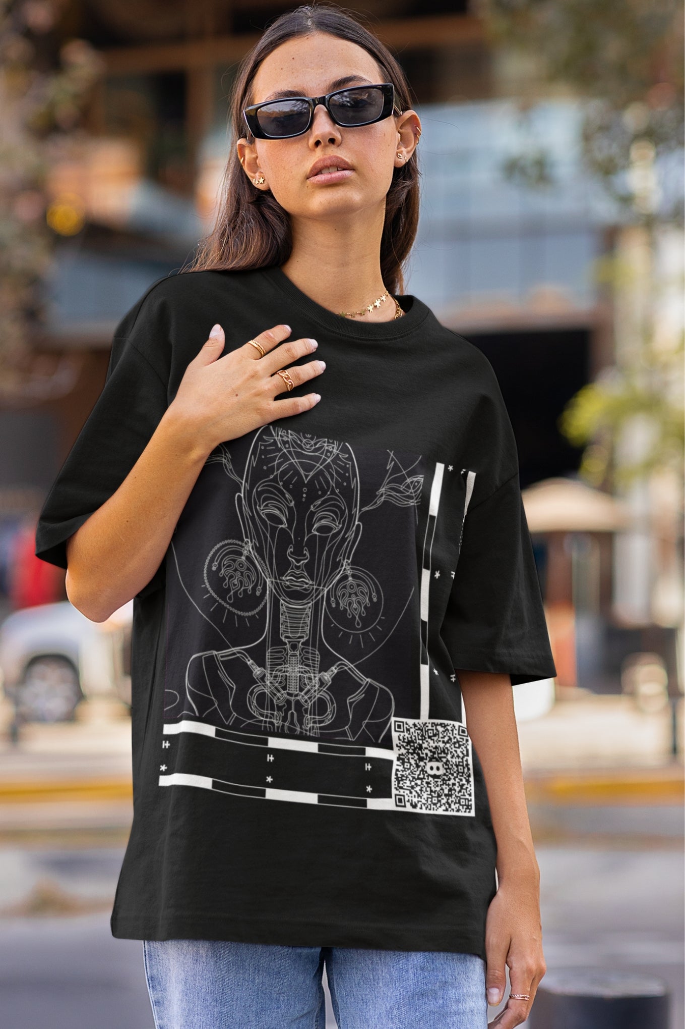 Native Cyberpunk AR Tee