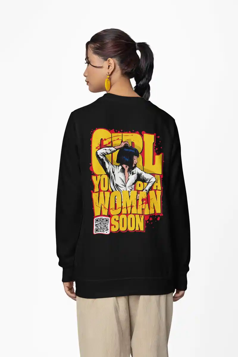 Pulp Fiction AR Black Sweatshirt