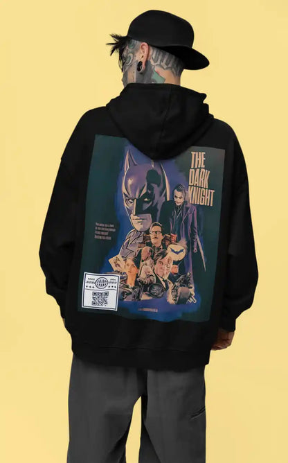 Batman: The Dark Knight AR Black Hoodie