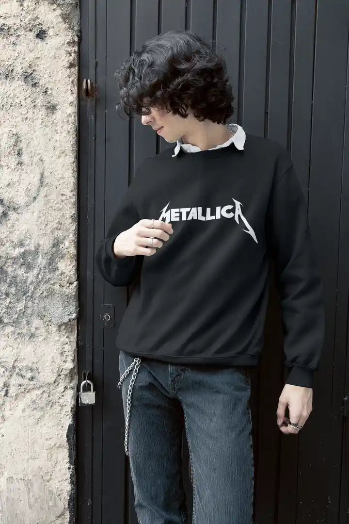 Metallica Band AR Black Sweatshirt