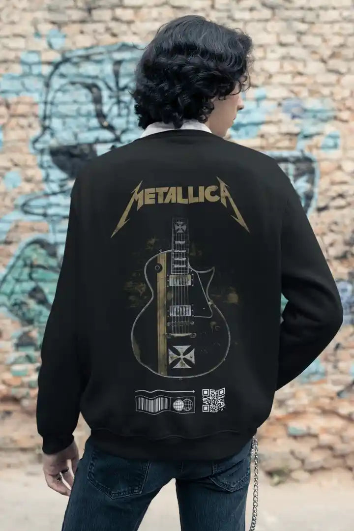 Metallica Band AR Black Sweatshirt