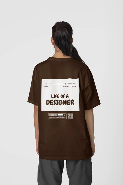 Life of a Designer AR Oversized Tshirt