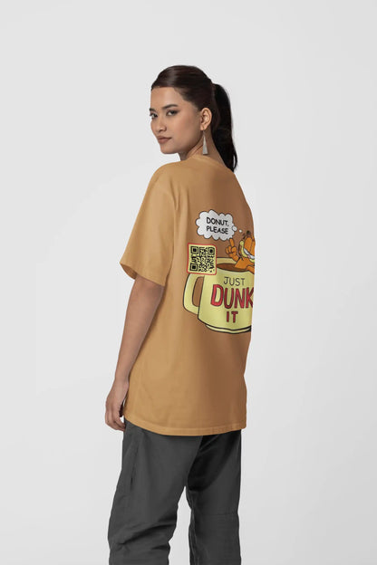 Just Dunk It - Garfield AR Oversized Tshirt