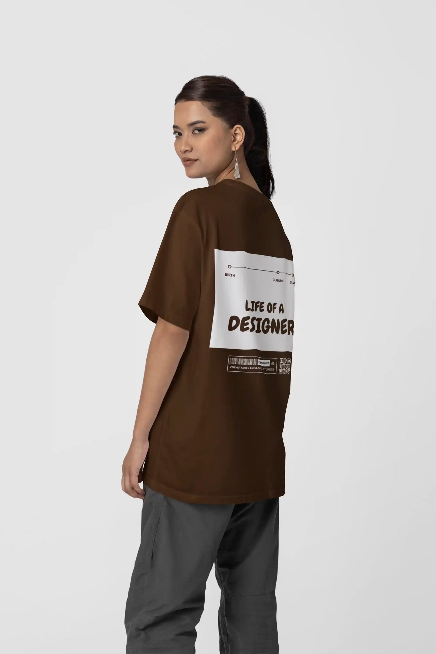 Life of a Designer AR Oversized Tshirt