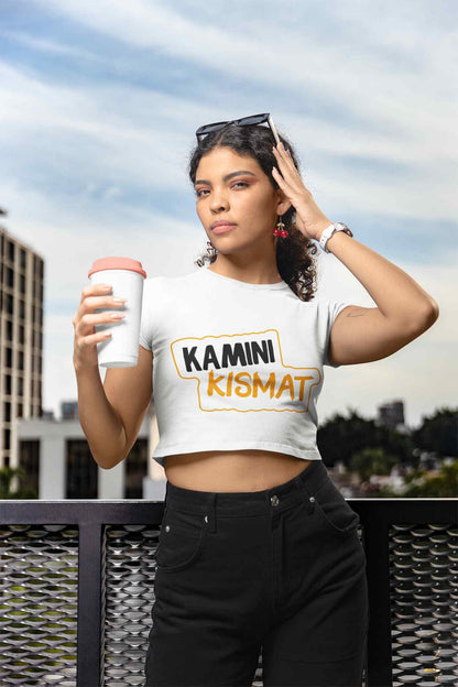 Kamini Kismat printed Crop Top