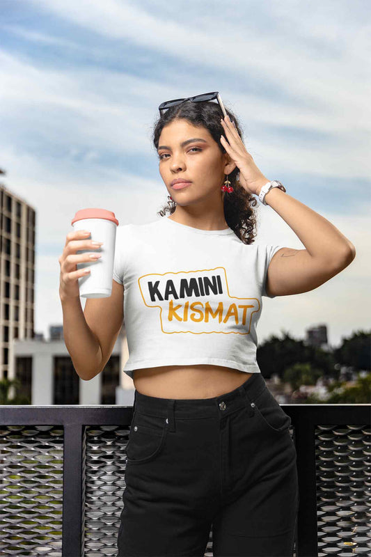 Kamini Kismat printed Crop Top