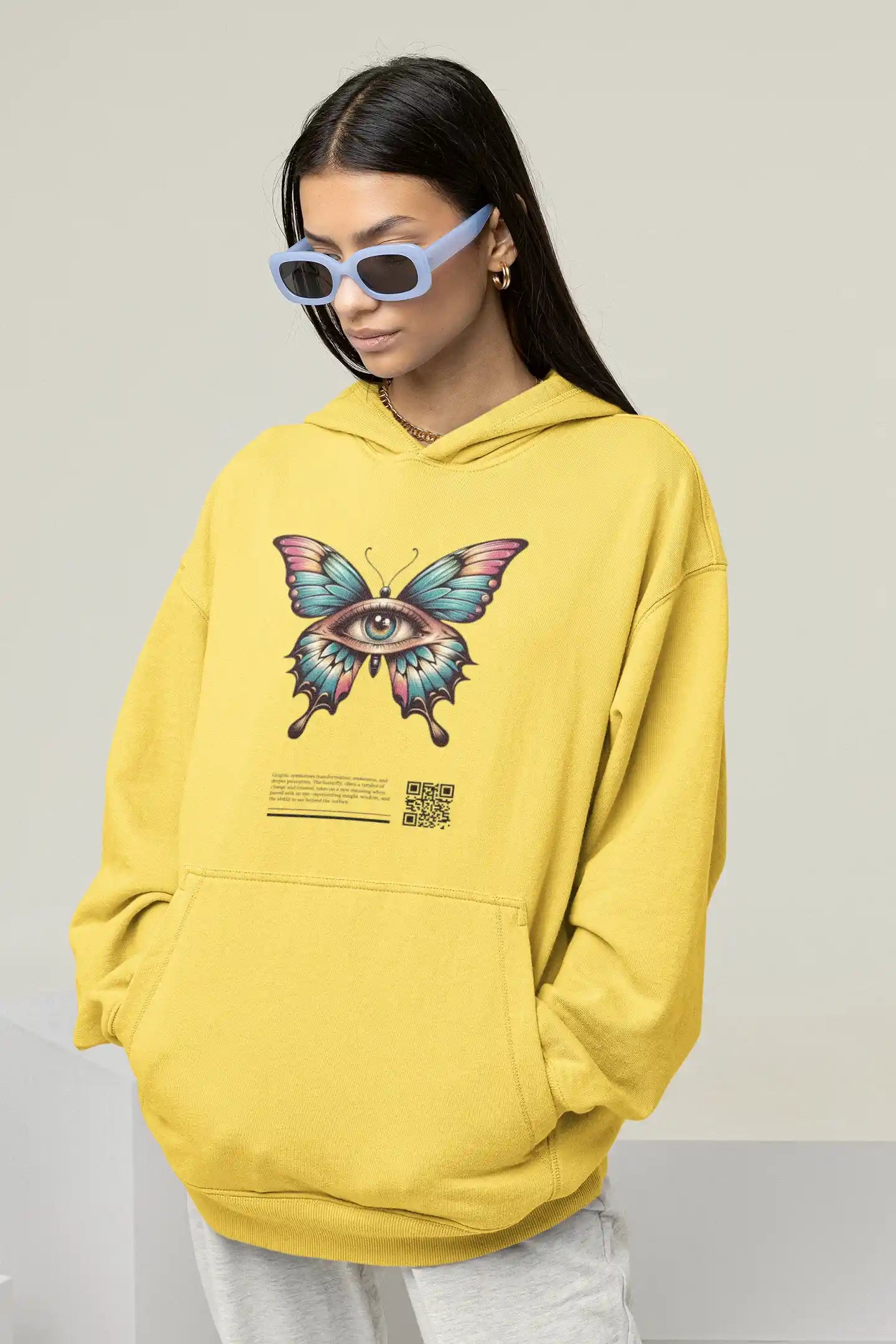 Psychedelic Butterfly AR Hoodie