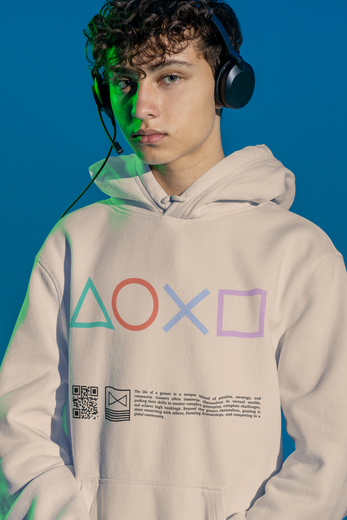 Gamer Mode On  AR Hoodie