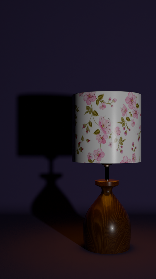 Falling Petals Lamp Ensemble