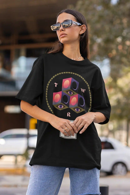 Third Eye Perspective AR Oversized Tshirt