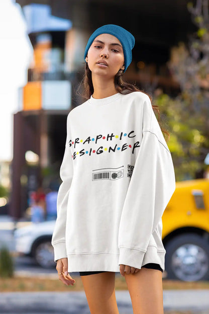 Graphic Designer Vibes AR Sweatshirt