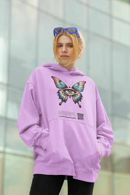 Geometric Butterfly AR Oversized Tshirt