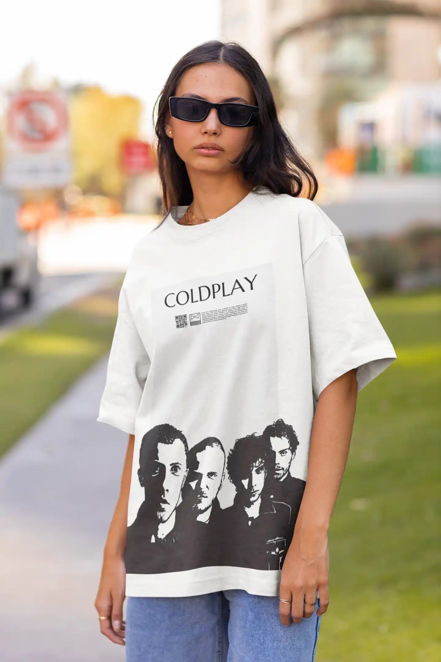 Coldplay "Fix You" AR Oversized Tshirt