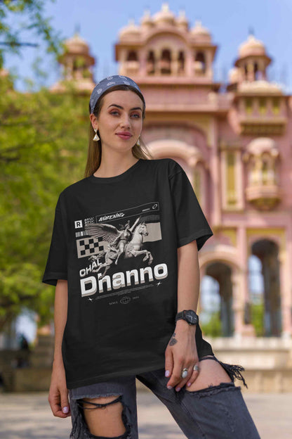 Dhanno Printed Oversized T shirt