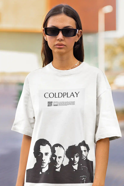 Coldplay "Fix You" AR Oversized Tshirt