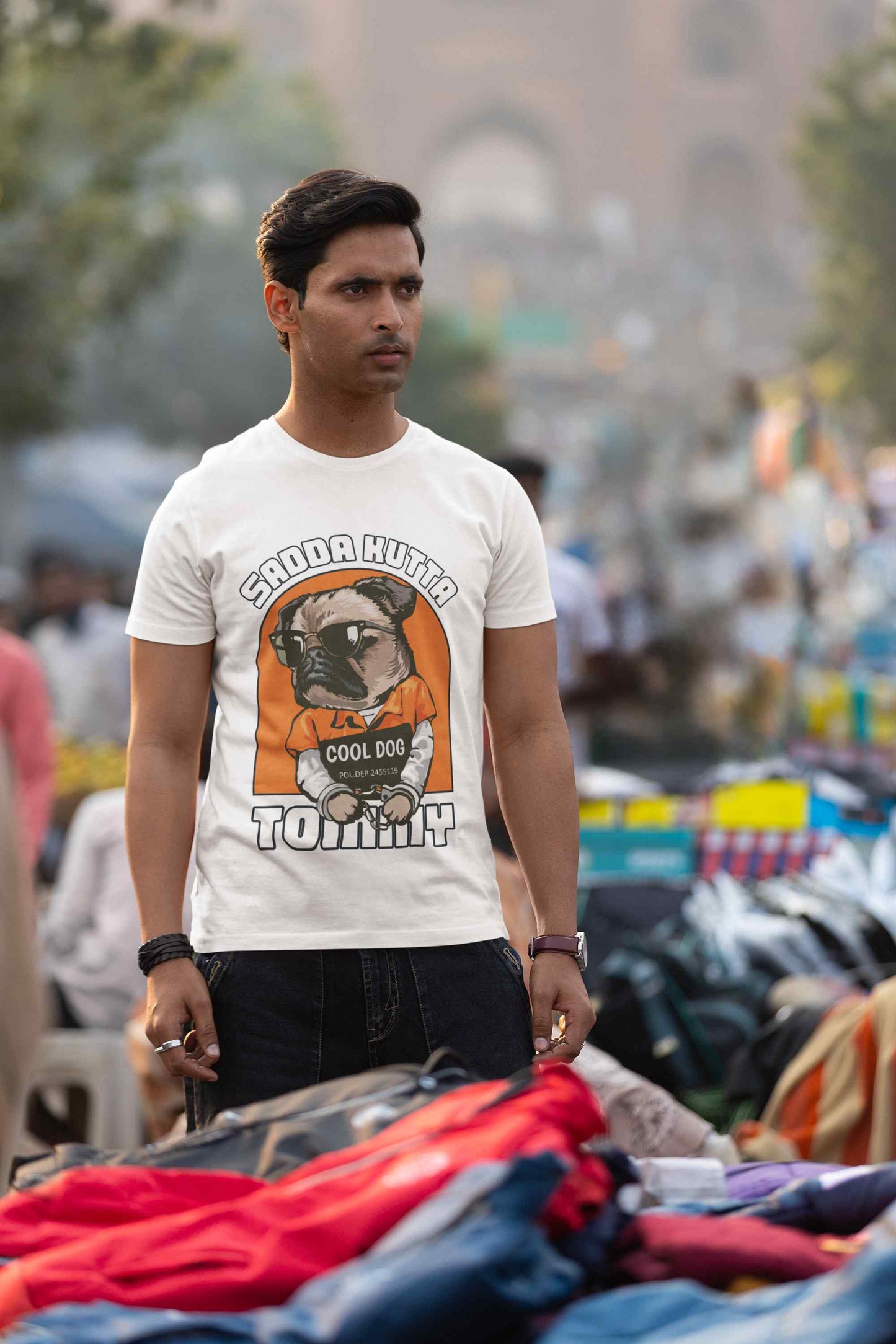 Sadda Kutta Tommy Printed T shirt