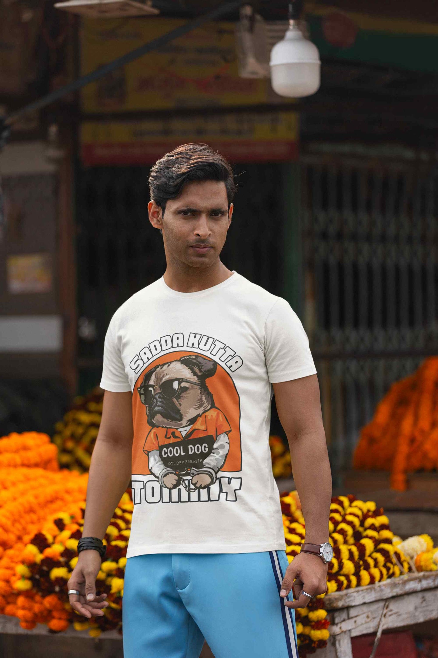 Sadda Kutta Tommy Printed T shirt