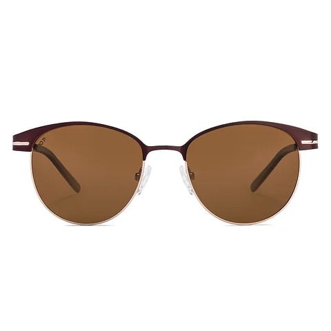Vincent Chase Polarized - Brown Full Rim Clubmaster