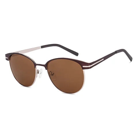 Vincent Chase Polarized - Brown Full Rim Clubmaster
